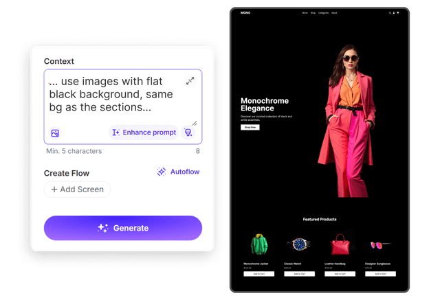 AI Prototype Generator | Create Interactive Prototypes Instantly - UX Pilot