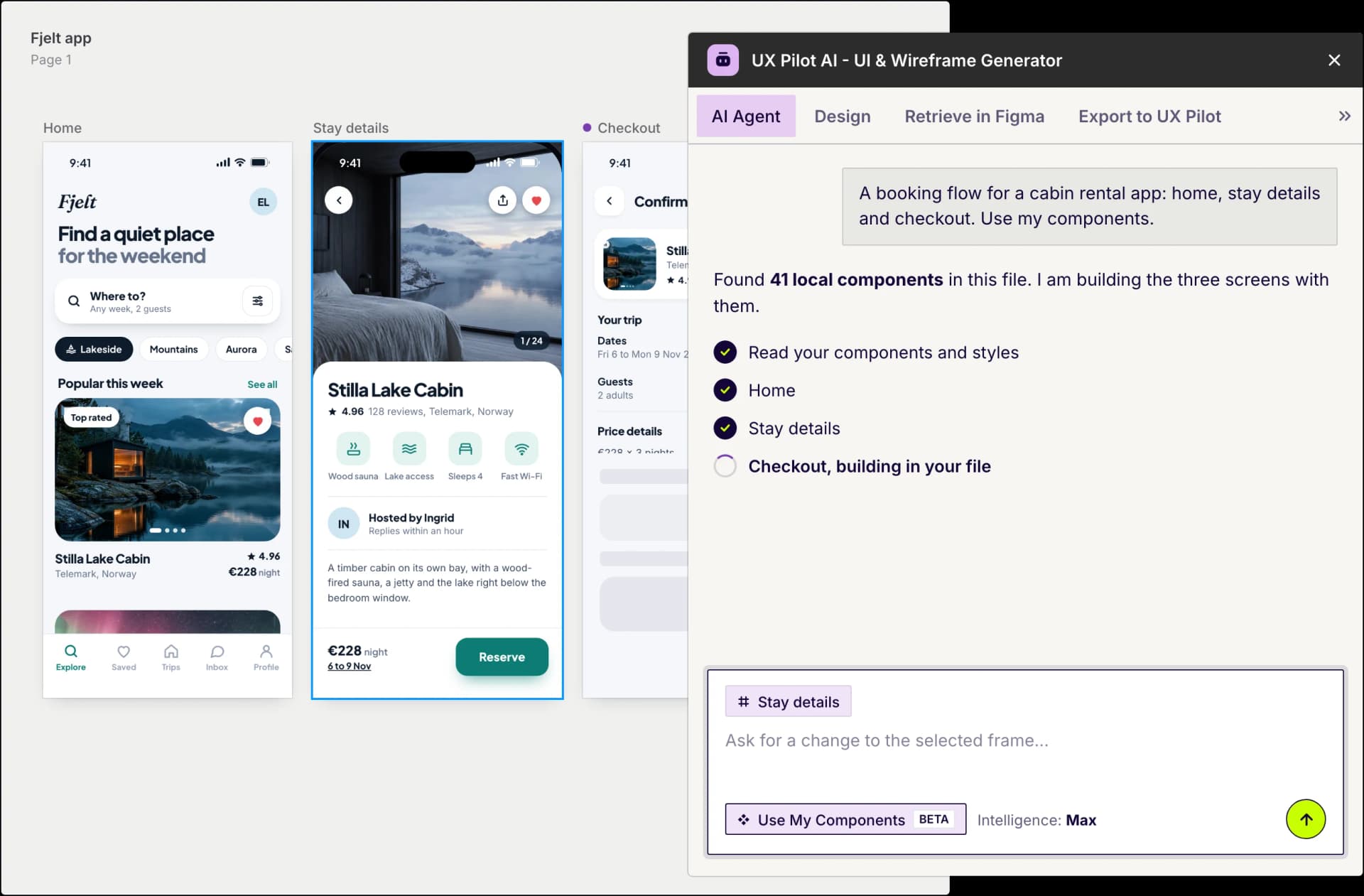 UX Pilot Dashboard