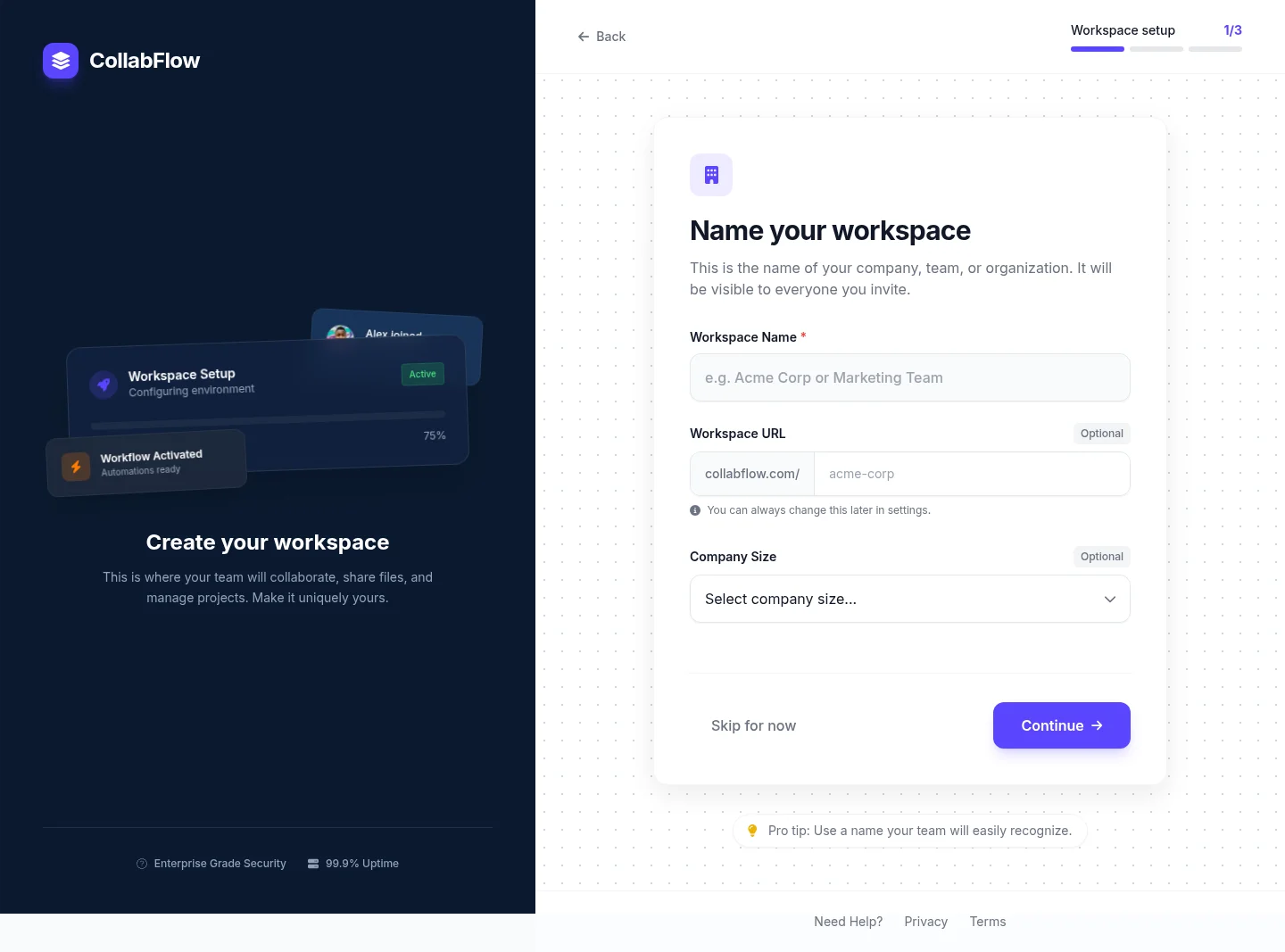 UX PILOT screenshot 1 of 3