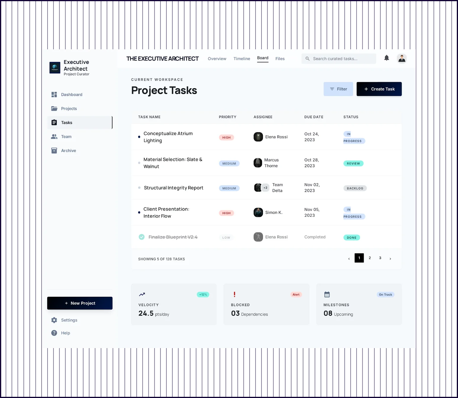 Google Stitch screenshot