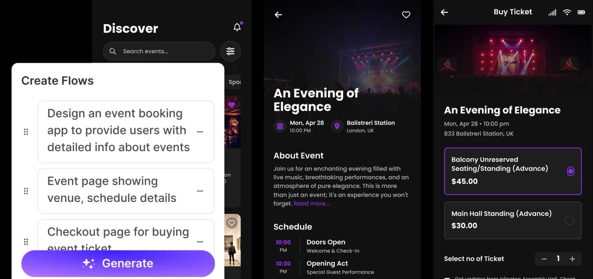Ideas to finished UX designs