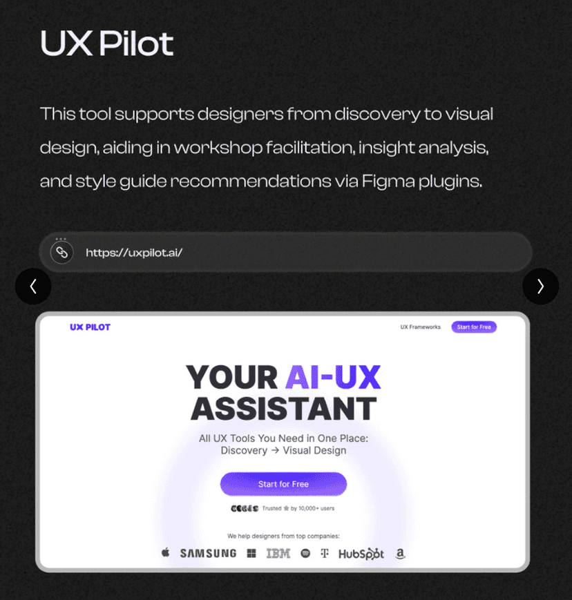AI UI Generator - UX Pilot