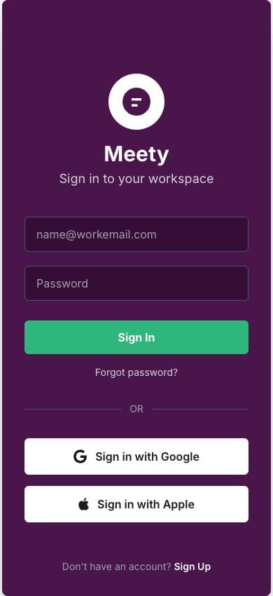 UI Design Screenshot