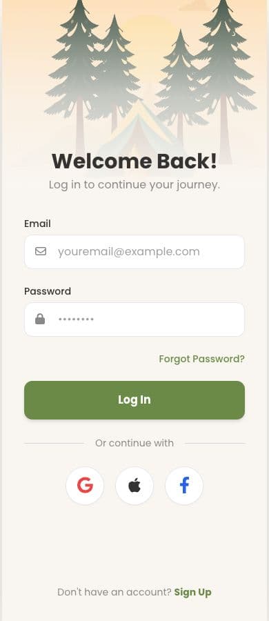 UI Design Screenshot