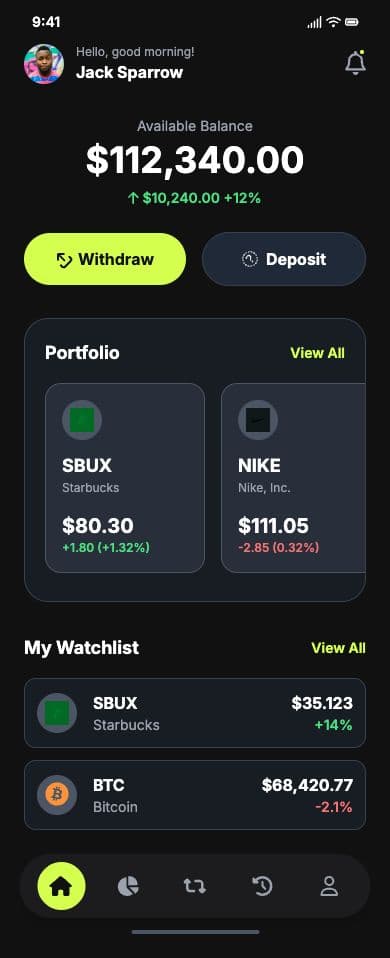 UI Design Screenshot