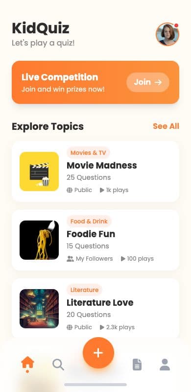 UI Design Screenshot
