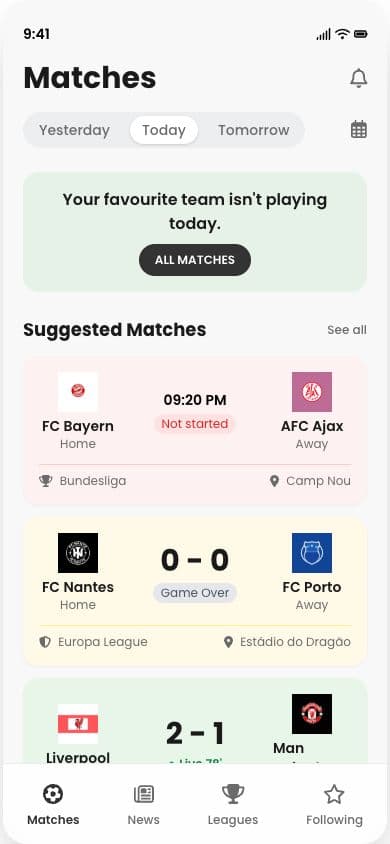UI Design Screenshot