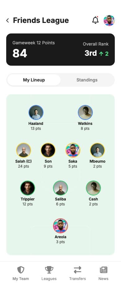 UI Design Screenshot