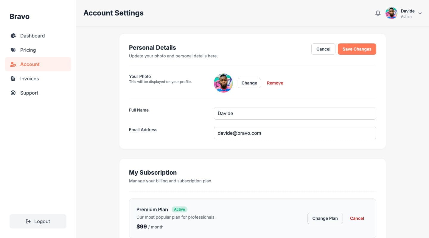 UI Design Screenshot