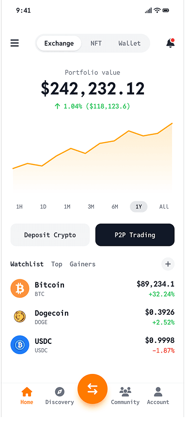 UI screen generated in UX Pilot