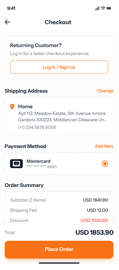 UI screen generated in UX Pilot