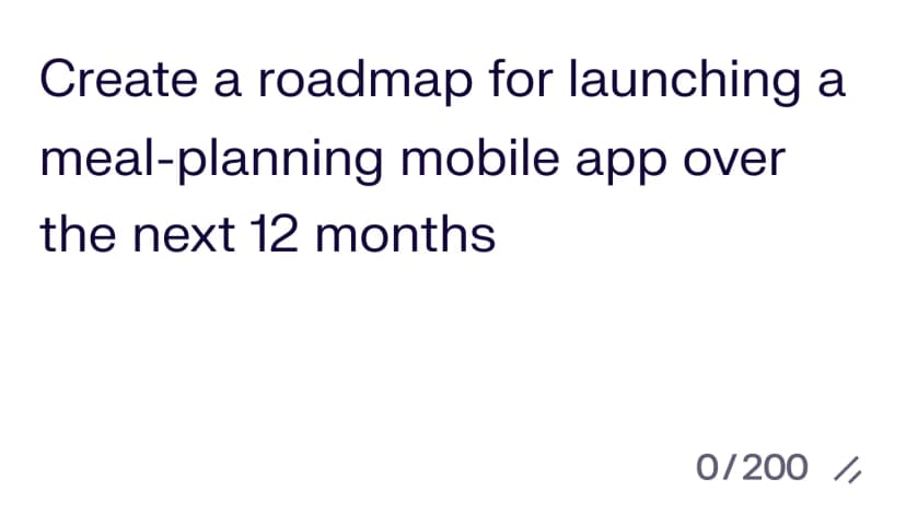 Describe your product plan