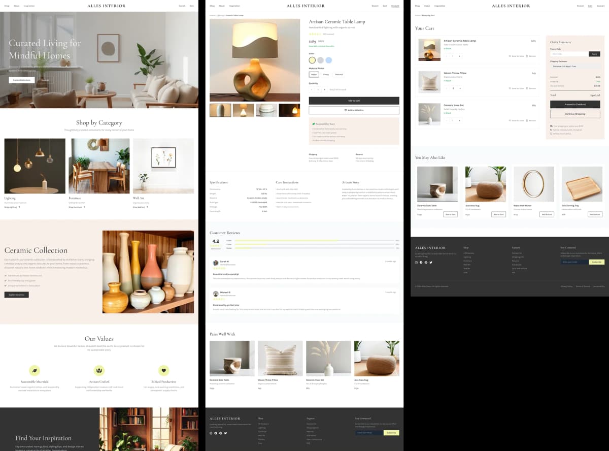 Ideas to finished UX designs