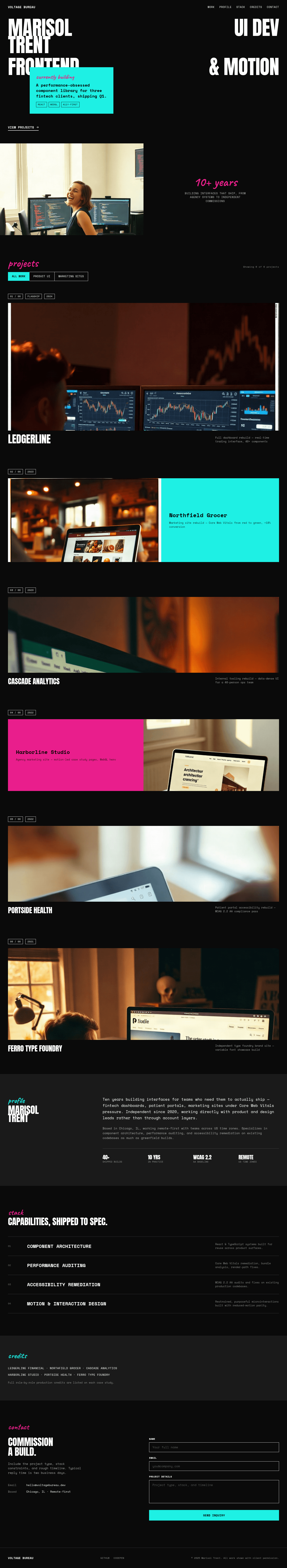 Frontend Developer Portfolio Website
