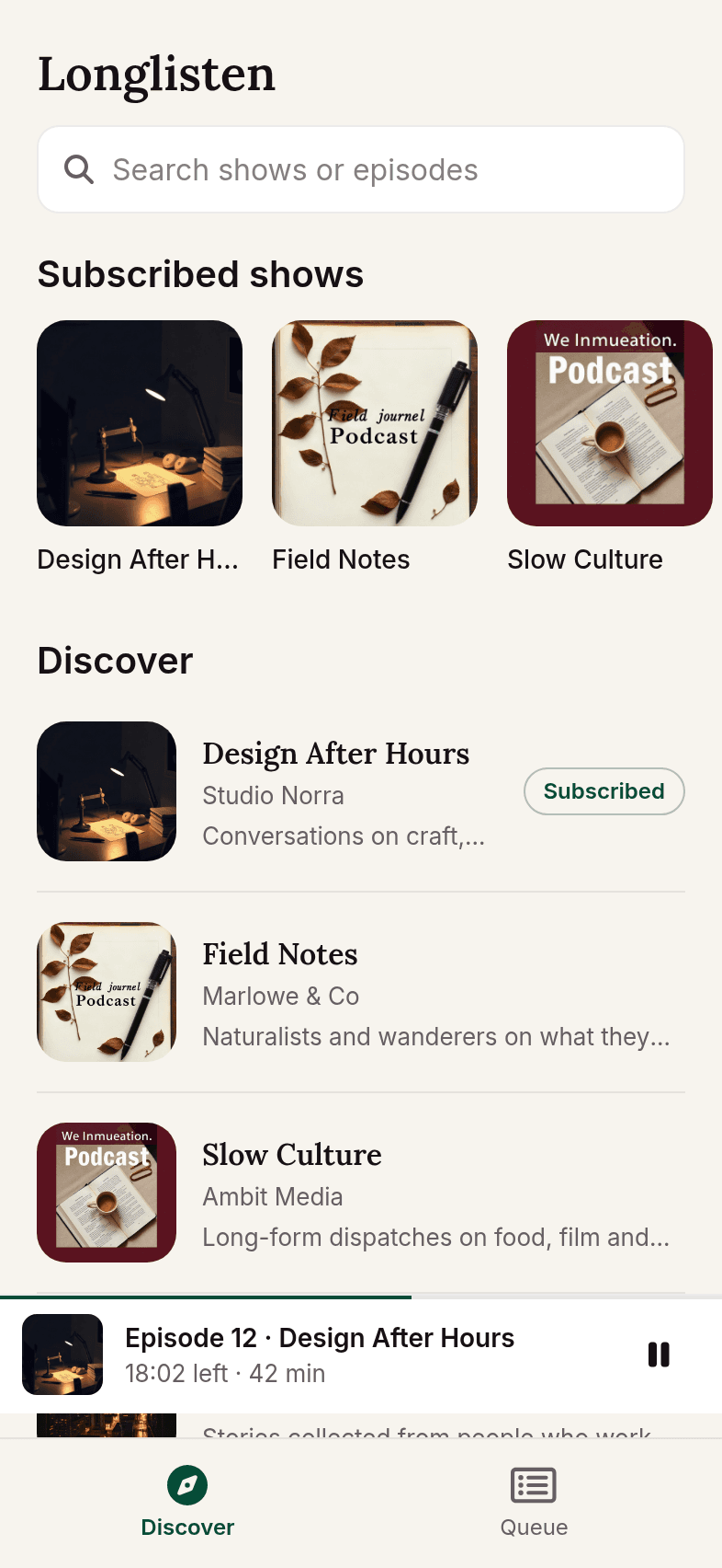 Podcast App Template