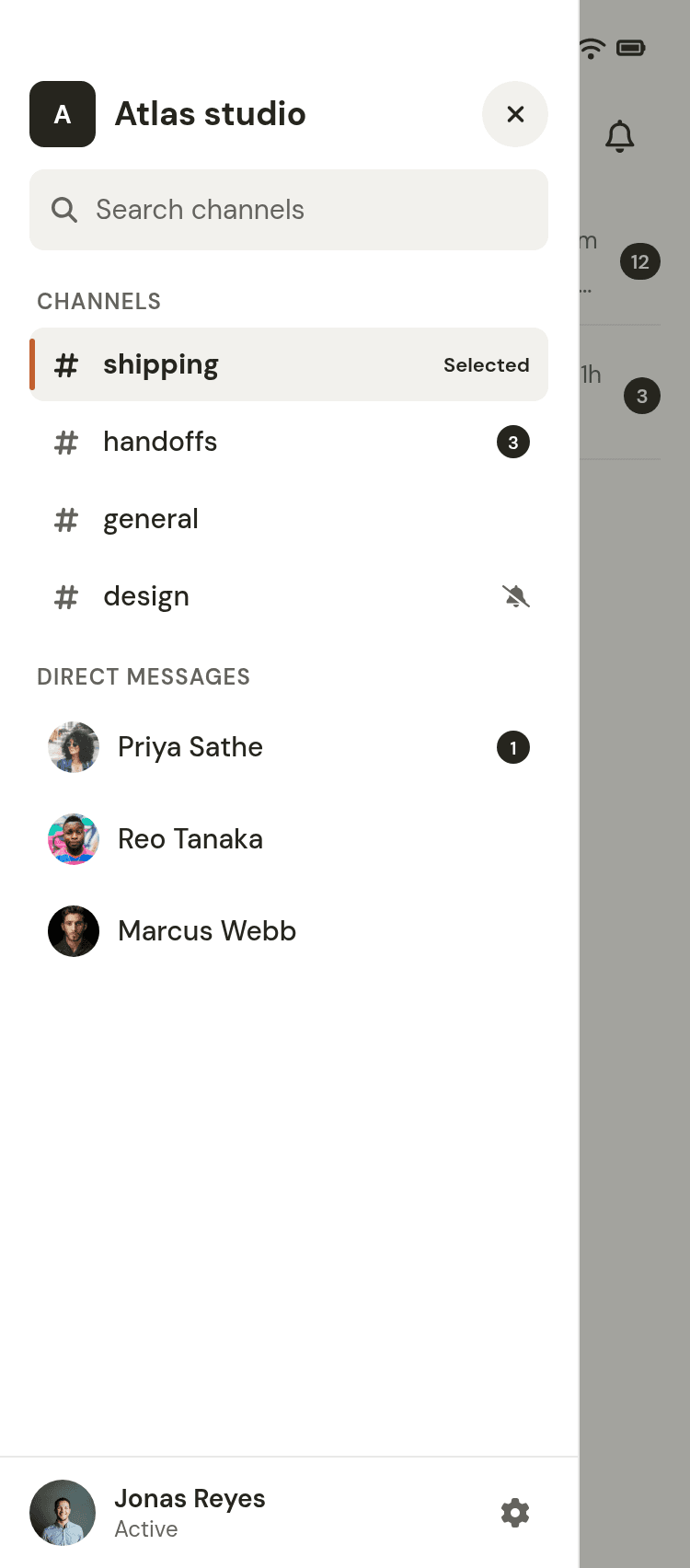 Team Messaging App Template
