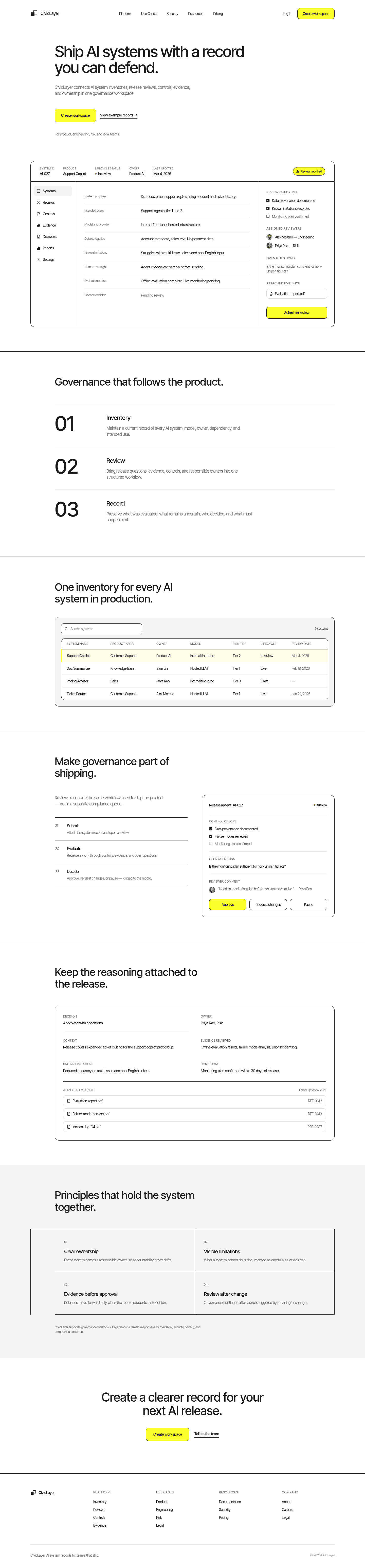 CivicLayer - HomePage
