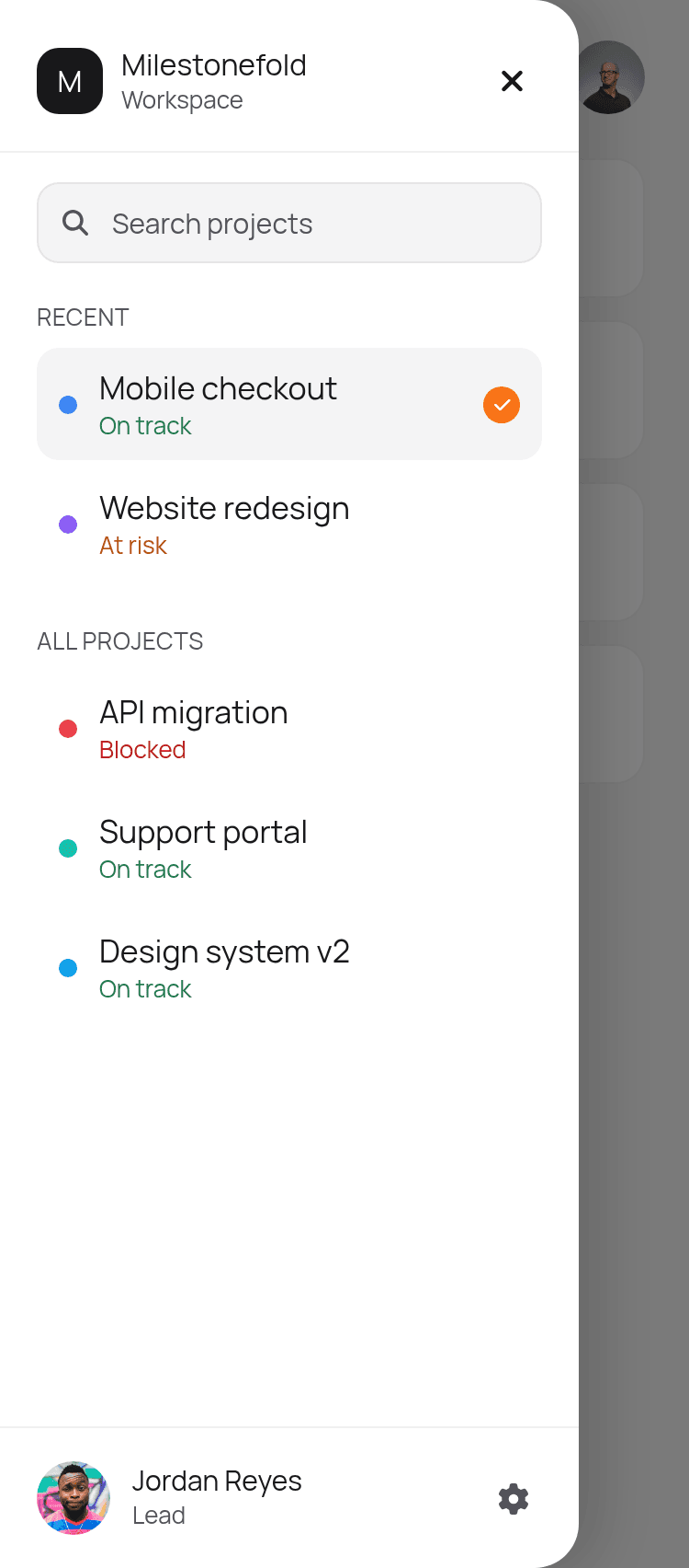 Project Tracking Board Template