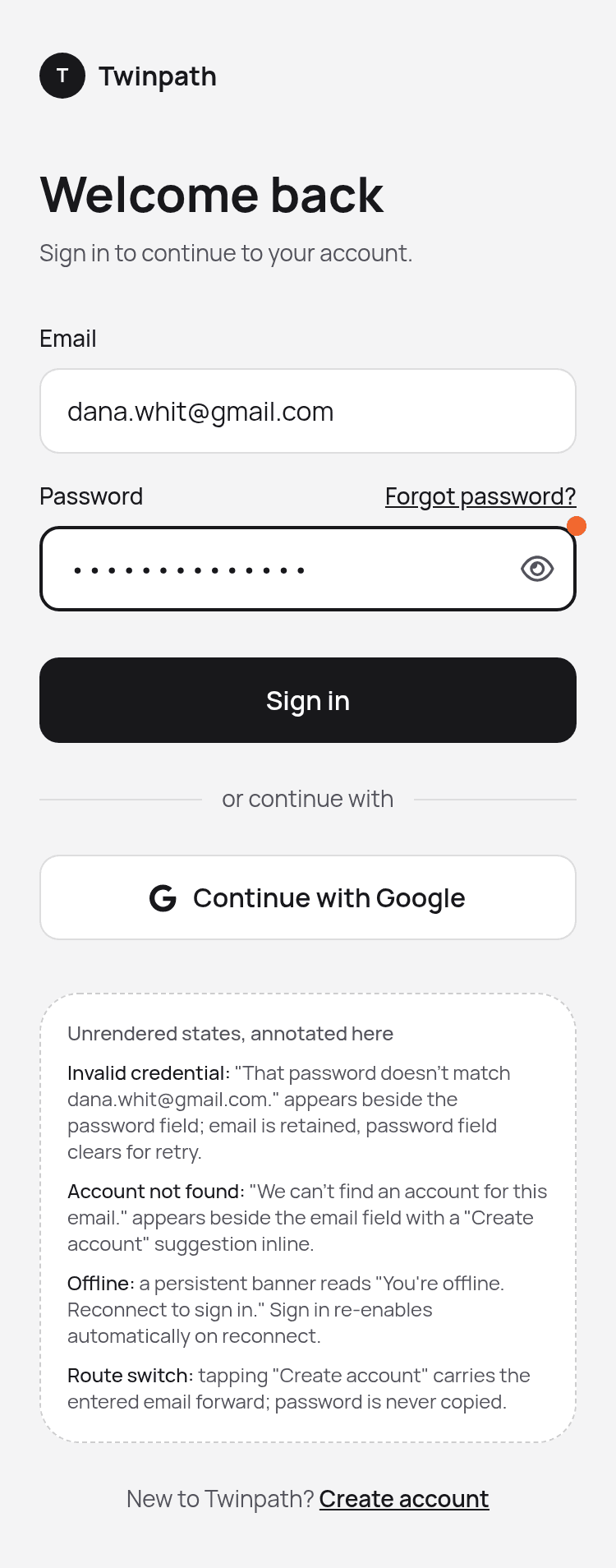 Login and Register App Template
