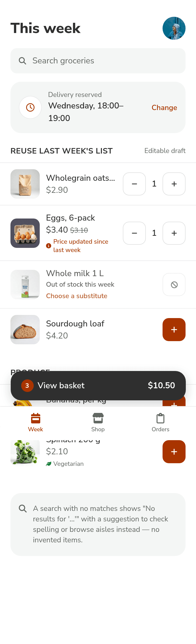 Online Grocery App Template