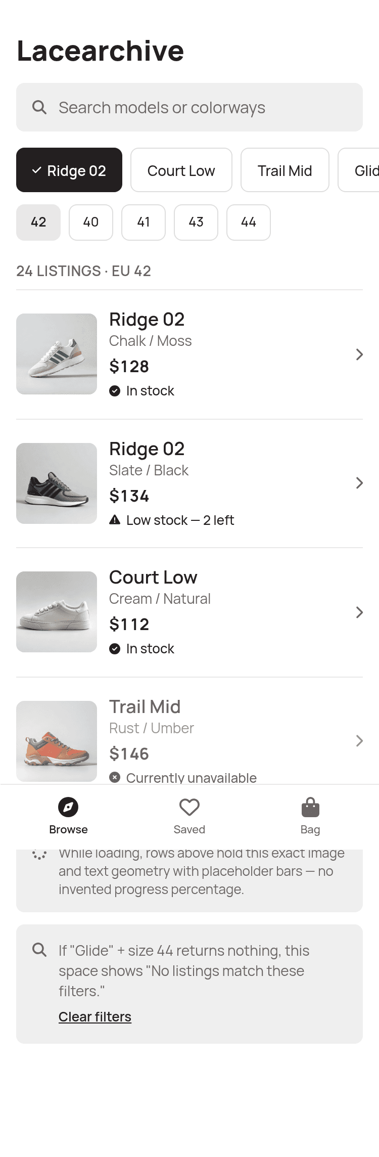 Sneakers Marketplace App Template