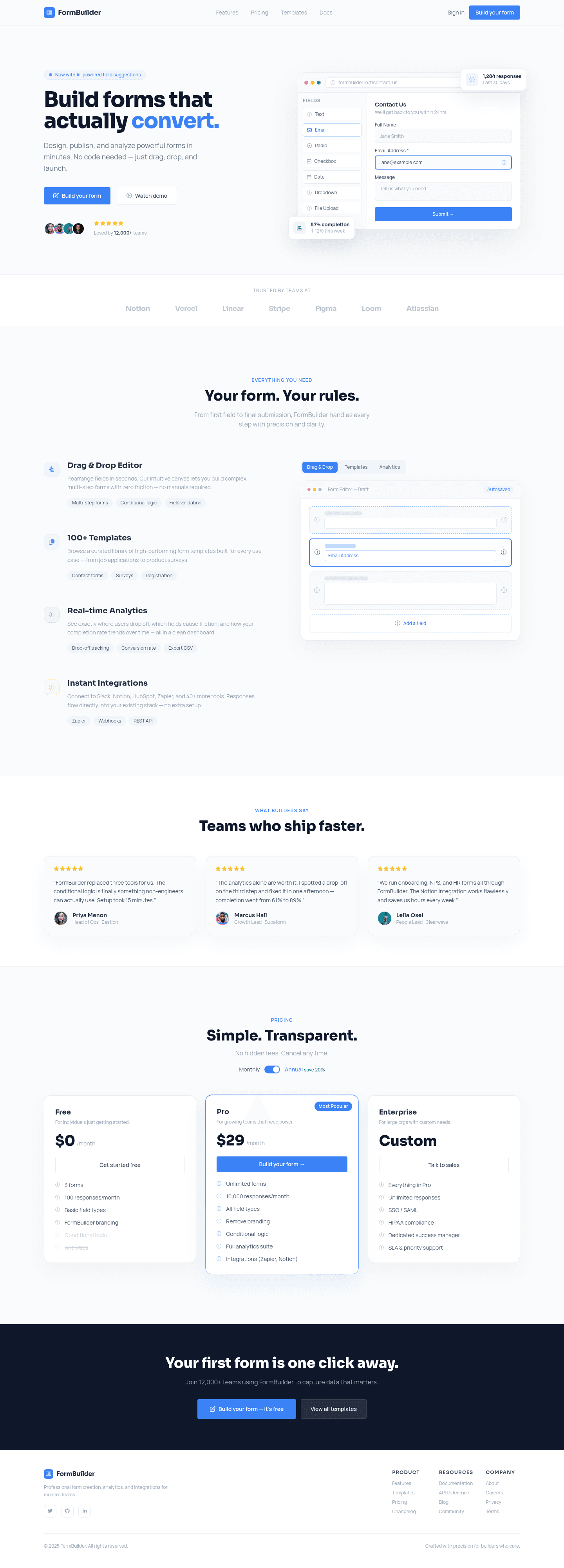 Form Website