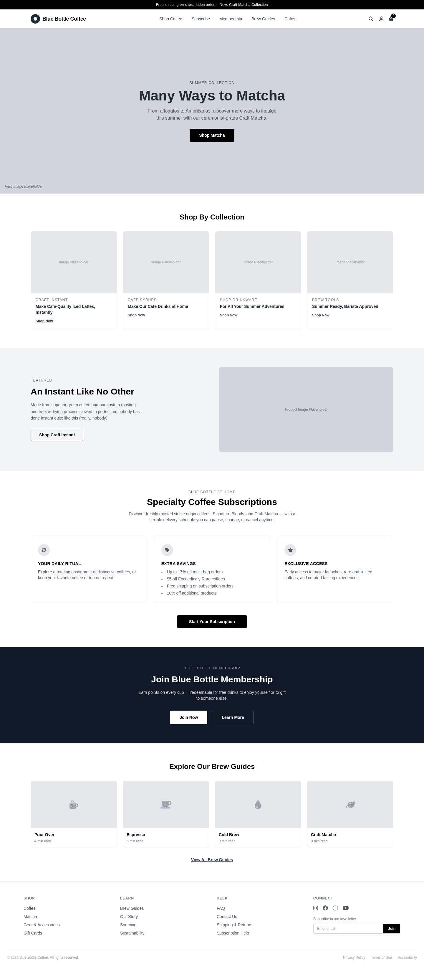 Bluebottlecoffeewireframe