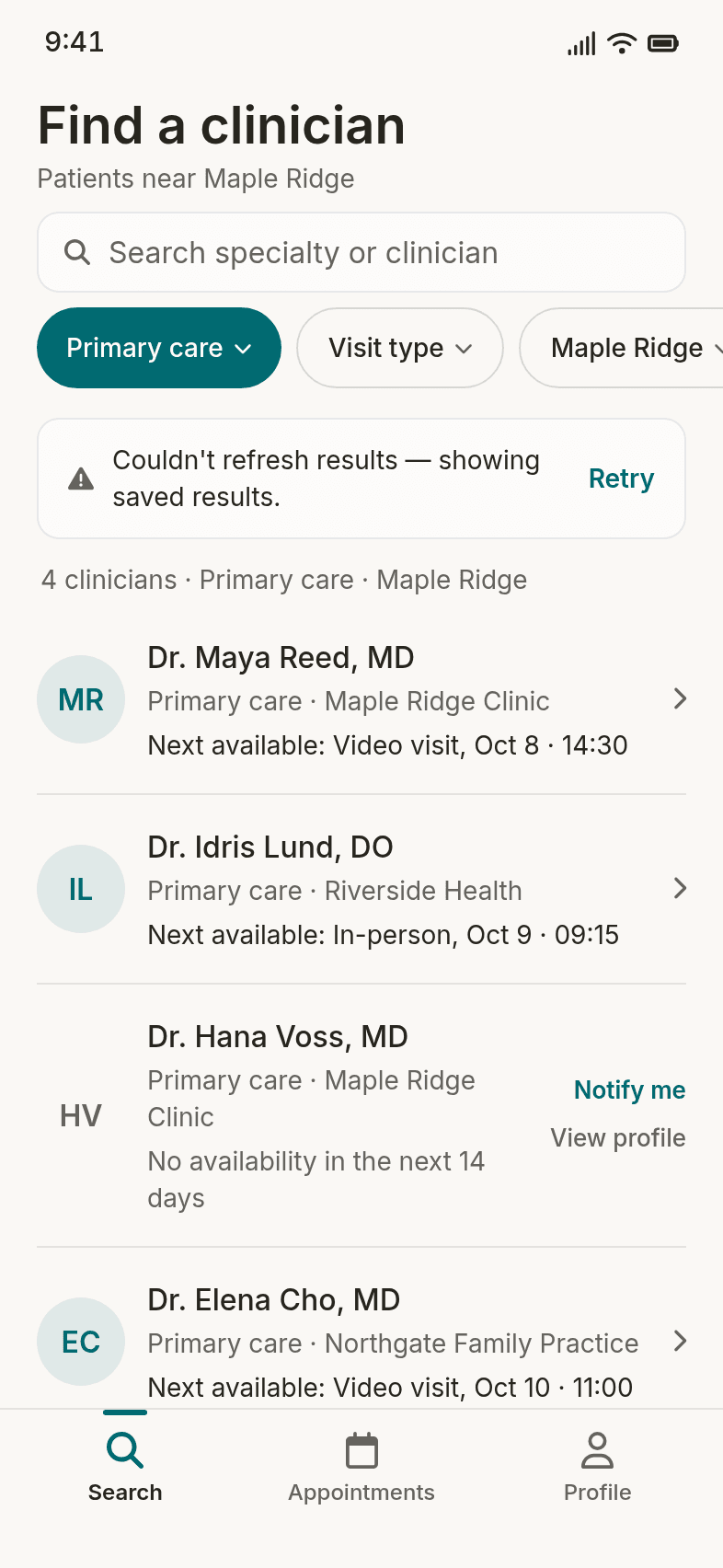Medical App Template