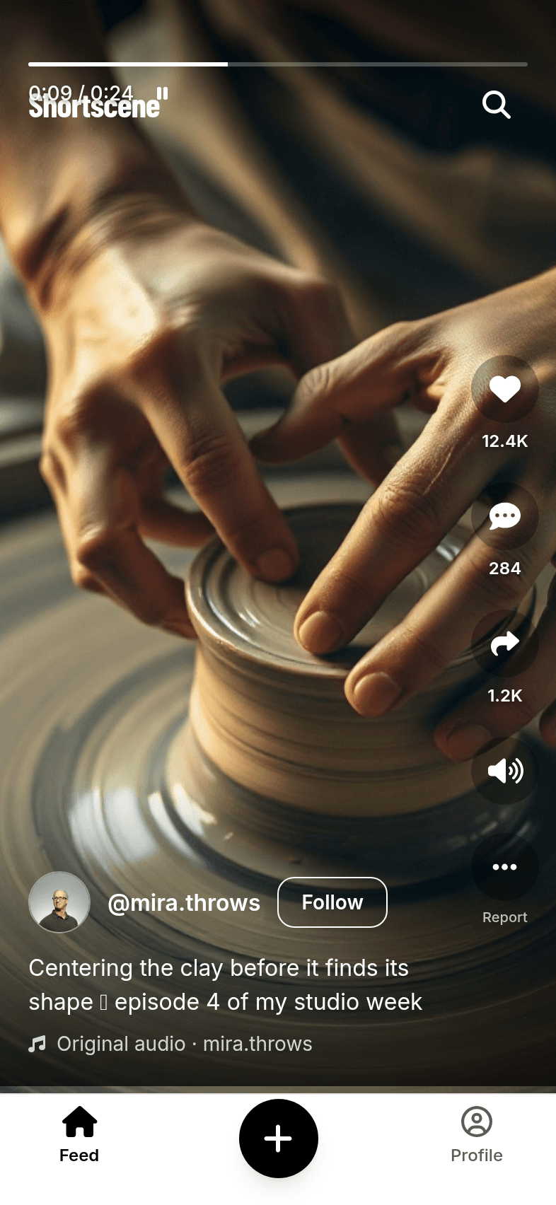 Short Video Sharing App Template