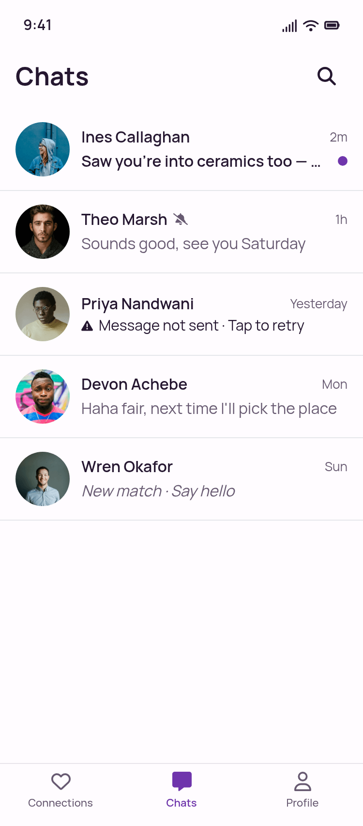 Dating Chat App Template