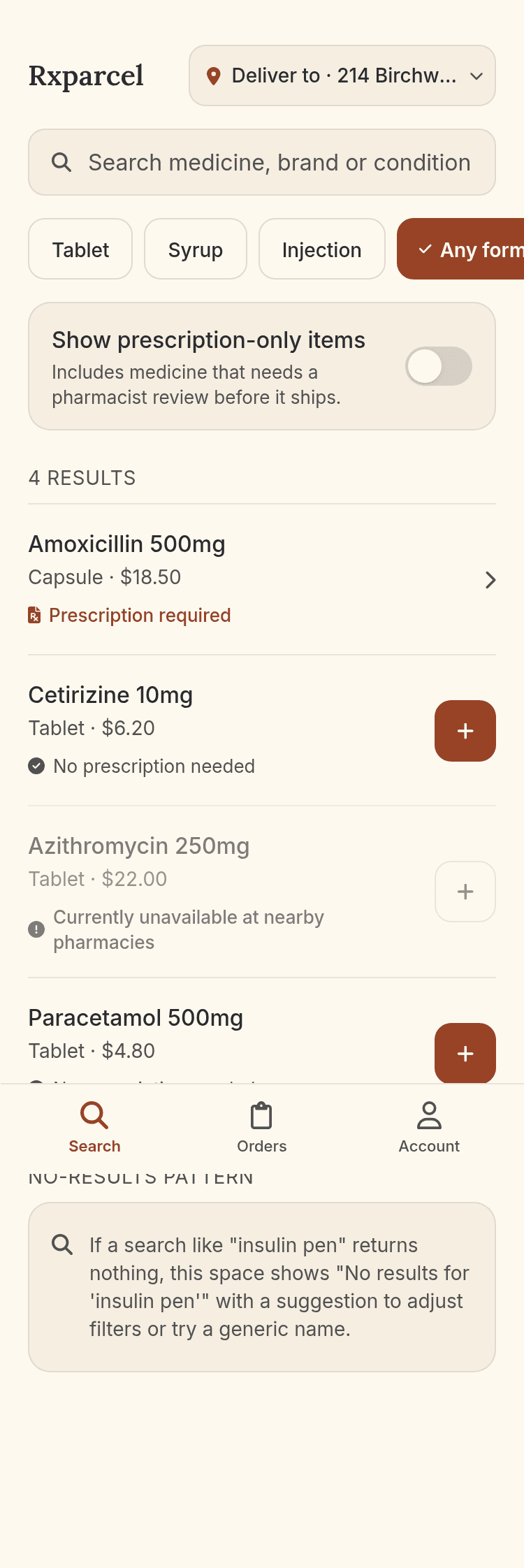 On-Demand Medicine Delivery App Template