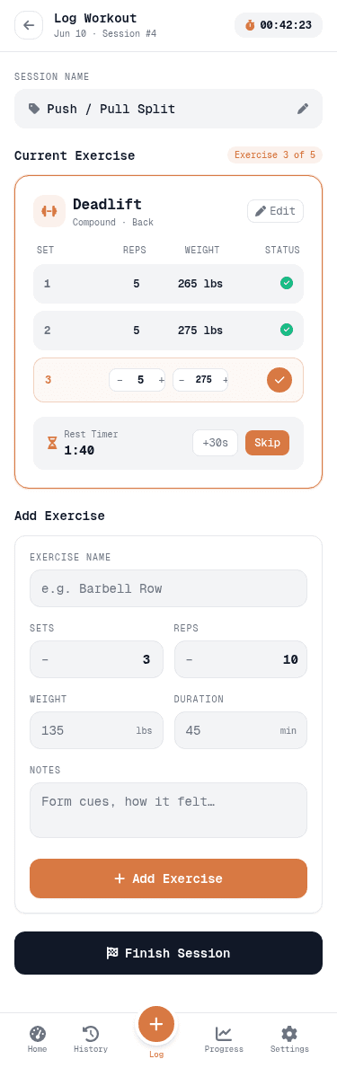 Gym App