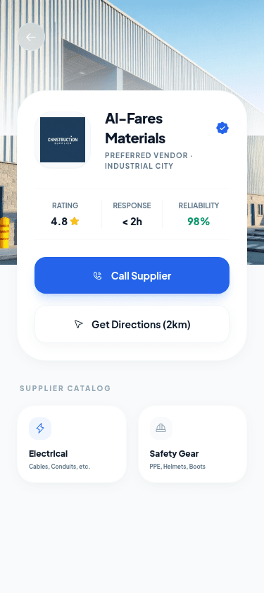 Supplier Profile
