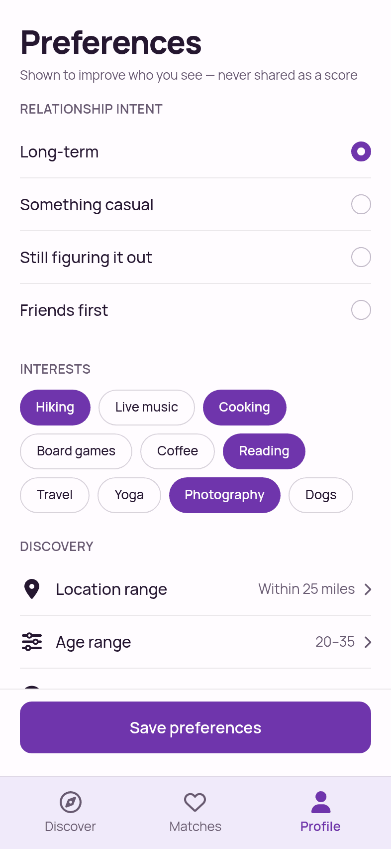 Dating App Template