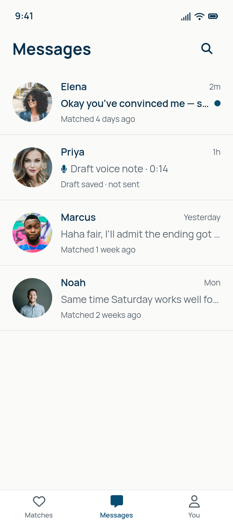 Dating Messenger App Template