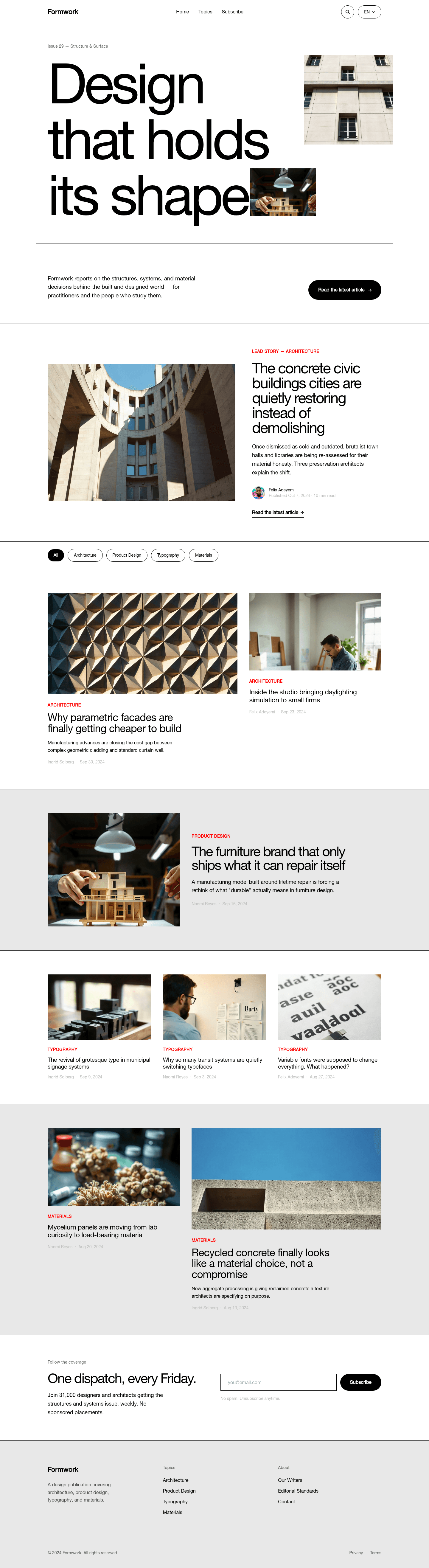 Design Blog Website