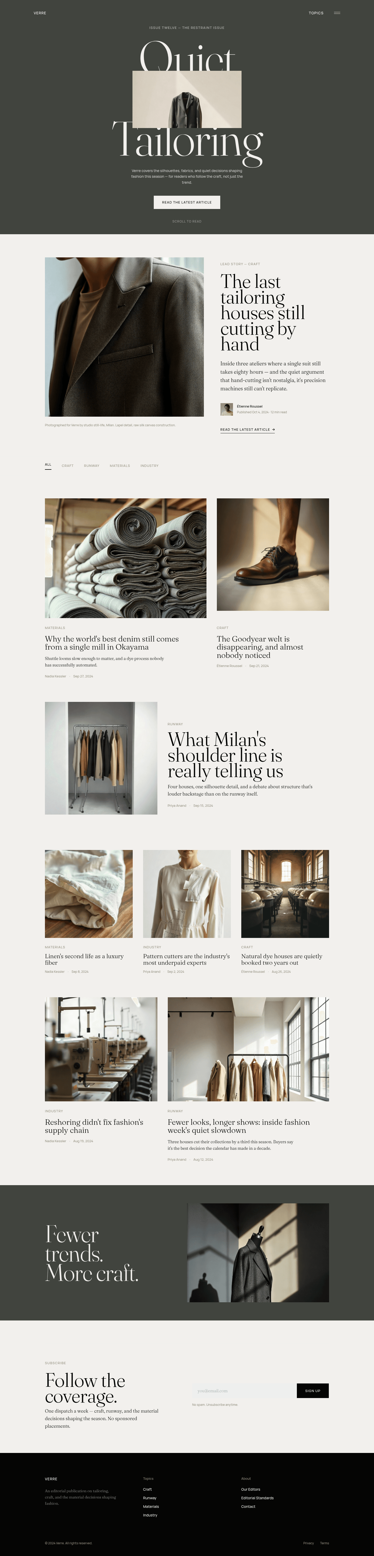 Fashion Blog Website
