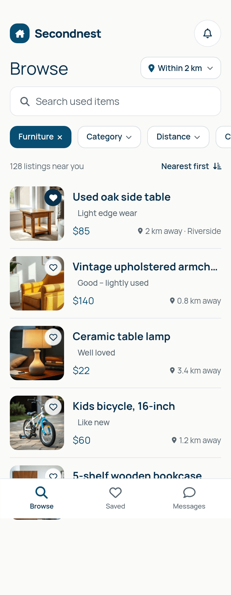 Second-Hand Marketplace App Template