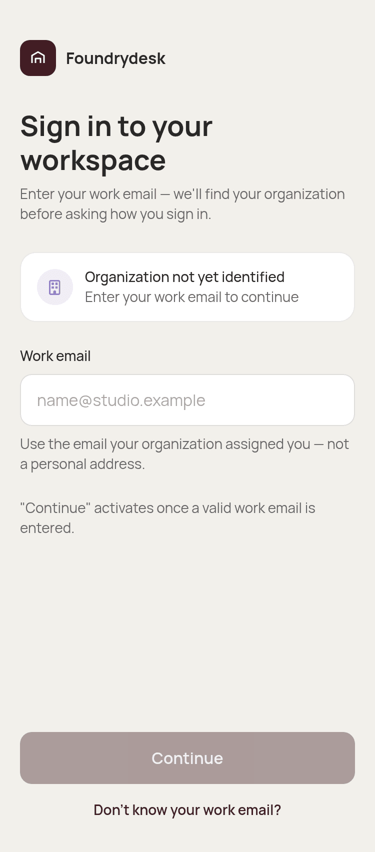 Branded Login for Business Apps Template