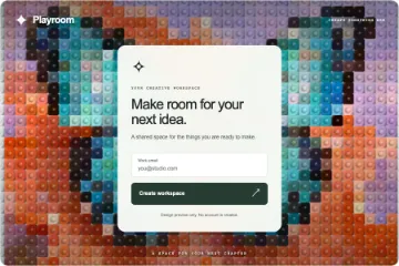 Signup form with the Bricks effect